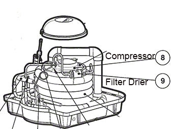 Heat Exchanger for HP31204T - 318 Inches