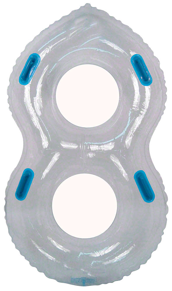 48 Inch Double Water Park Tube - Clear