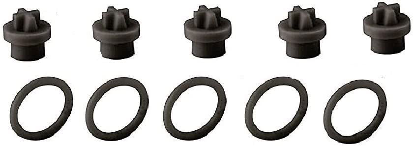 Duckbill Check Valve FKM Duckbill and O-Ring - Pack of 5