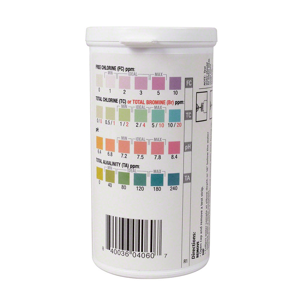 S-1351 - Service Pro Test Strips for Free Chlorine, Total Chlorine ...