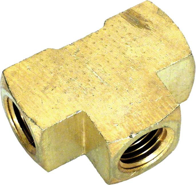 SMBW 2000/4000 Brass Tee - 1/4 Inch