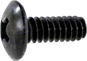 Splash Guard Screw #6 x 3/8 Inch - Black