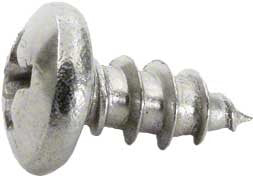 Swimquip U-3 Skimmer Pan Head Screw - #8 x 3/8 Inch