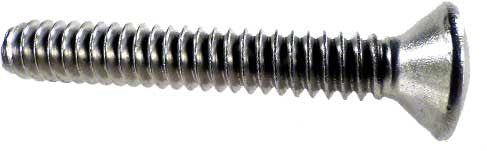 Face Ring Phillips Head Screw 10-24 x 2 Inches