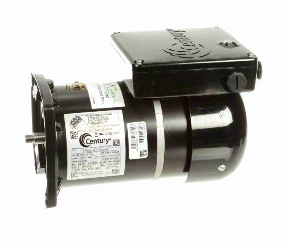 2.25/1.50 HP VGreen Pump Motor 48Y Frame Square - 115/230 Volts - TEFC