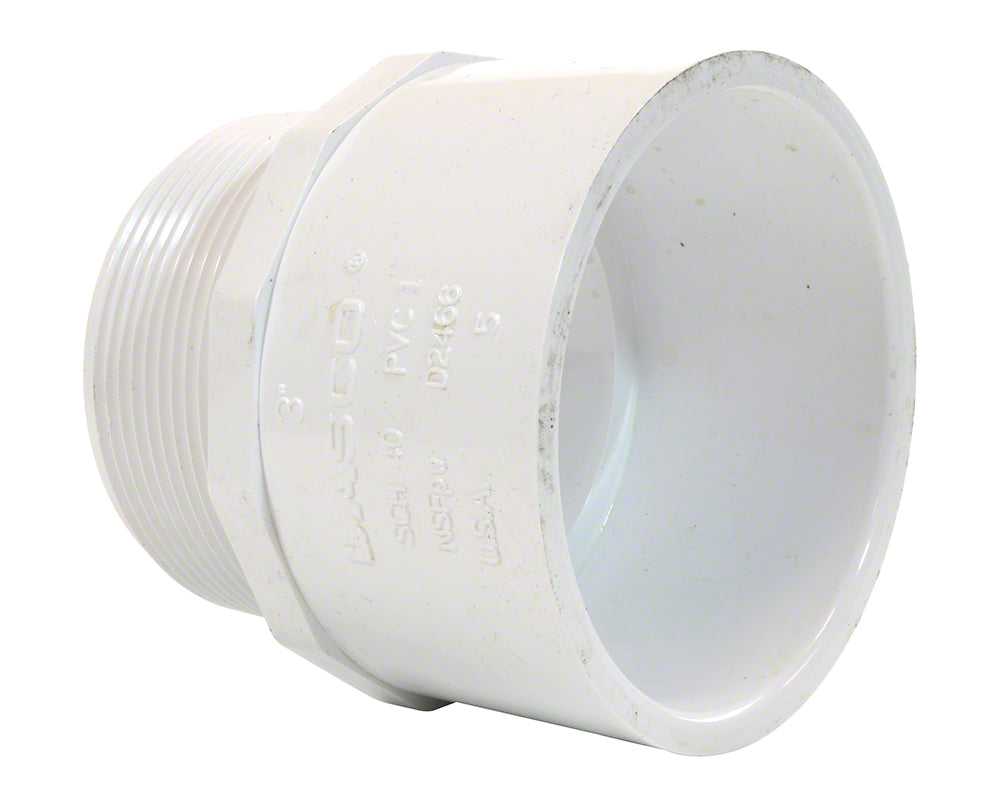 Male Adapter - 3 Inch MIPT x Slip - Schedule 40