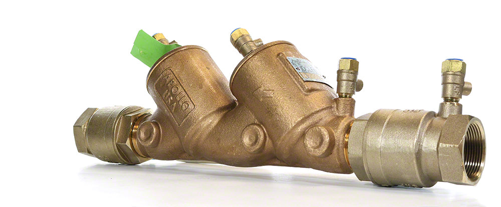 Double Check Valve Assembly Bronze Apollo 4ALF-100 Series - 1-1/2 Inch