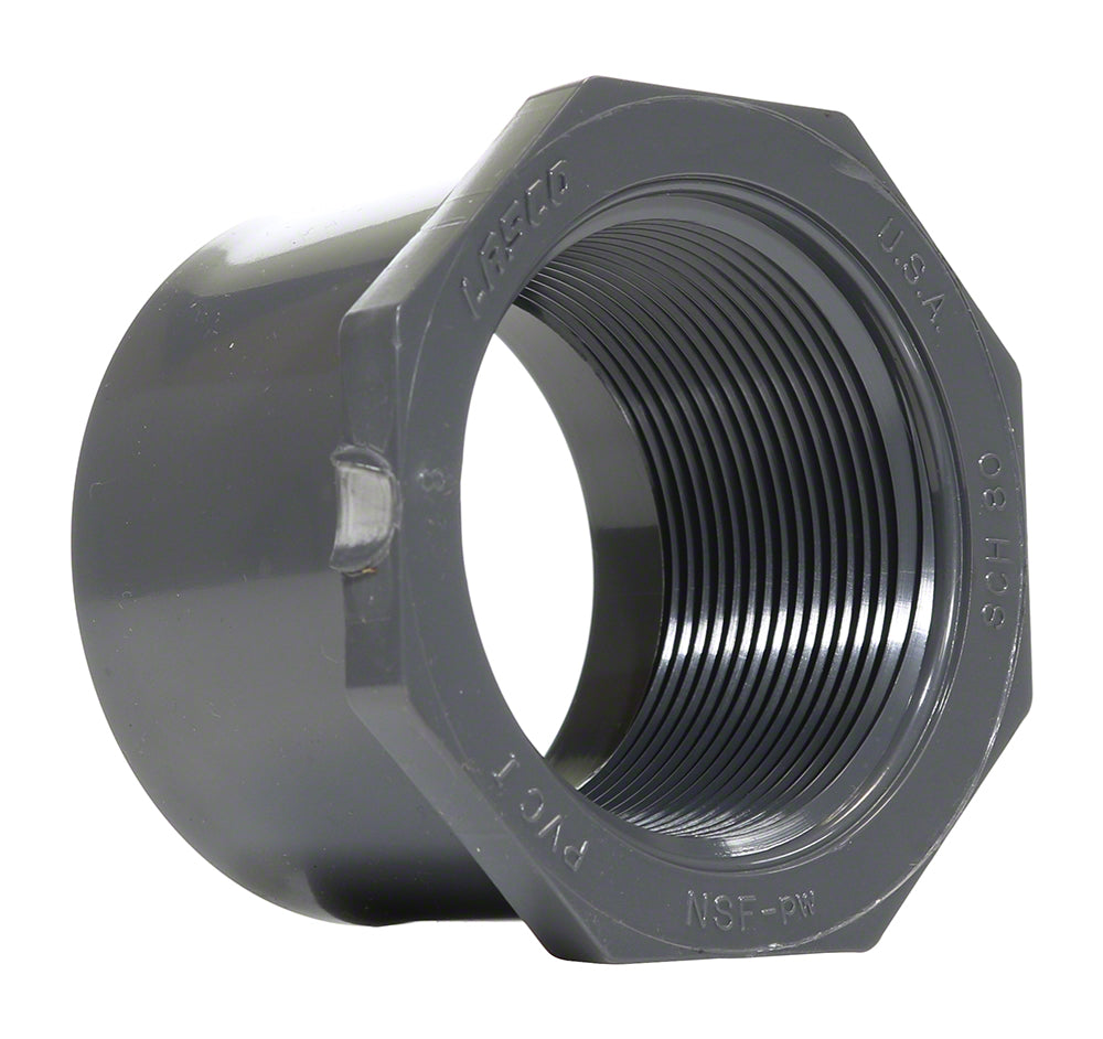 Reducer Bushing - 1-1/4 x 1 Inch Spigot x FIPT - Schedule 80