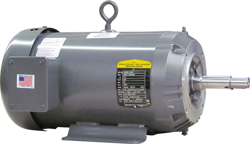 10 HP Pump Motor 215JM - 1-Speed 3-Phase 200 Volts 60 Hz