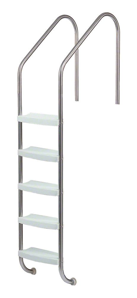 5-Step 36 Inch Wide Heavy-Duty Ladder 1.90 x .145 Inch