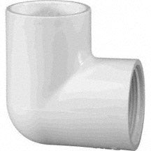 90 Degree Elbow - 2-1/2 Inch Slip x FIPT - Schedule 40